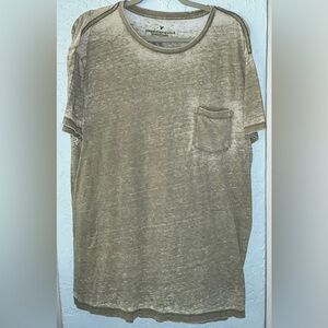American Eagle Short Sleeve Light Green T-Shirt